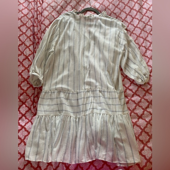 Zara White Dress, NEVER WORN - Picture 2 of 2